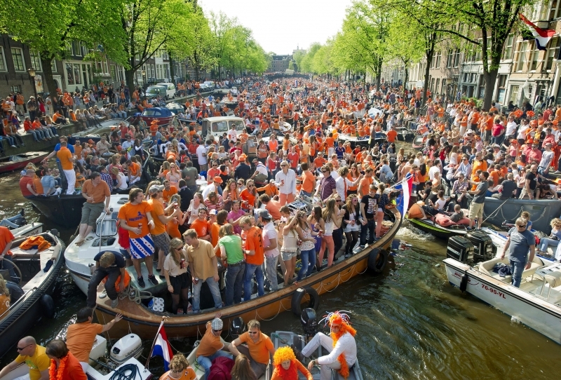 Dia do Rei em Amsterdam