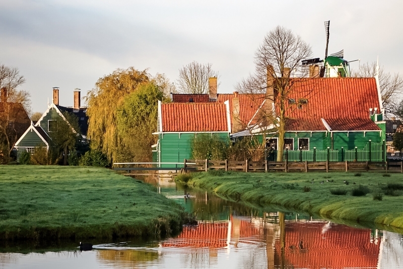 Zaanse Schans e os moinhos de vento