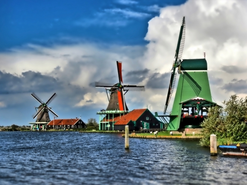 Holanda: Zaanse Schans e os moinhos de vento - Viajonários